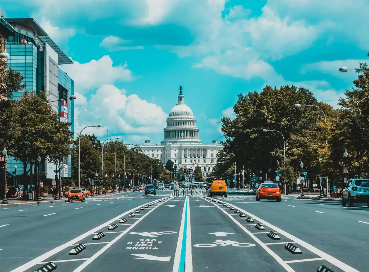 Common Washington charter bus routes & trips.